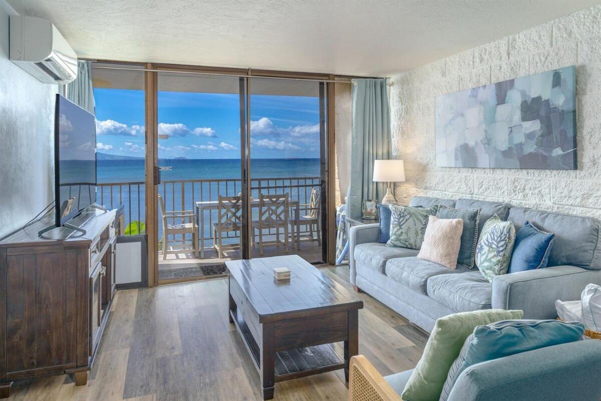 Direct Oceanfront—Fully Remodeled—Sleeps 6 Villa Wailuku Exterior foto